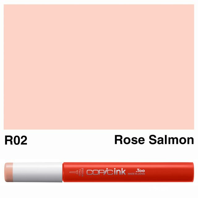 Copic Marker Ink R02 Rose Salmon 12ml
