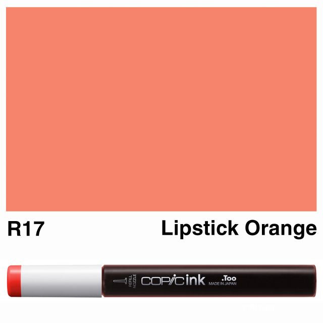 Copic Marker Ink R17 Lipstick Orange 12ml