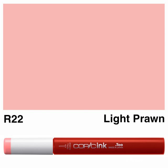 Copic Marker Ink R22 Light Prawn