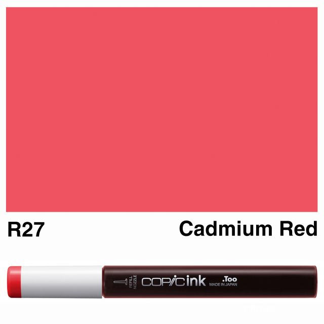 Copic Marker Ink R27 Cadmium Red 12ml