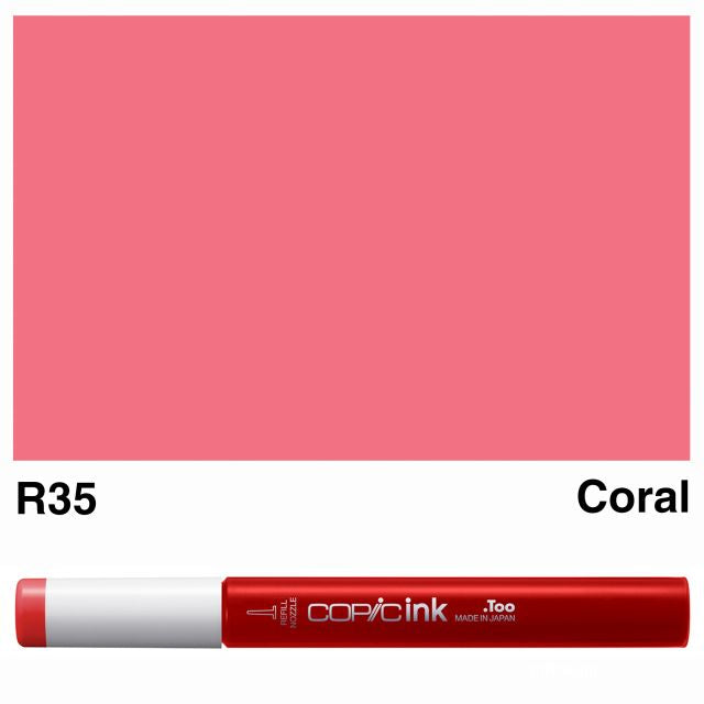 Copic Marker Ink R35 Coral 12ml