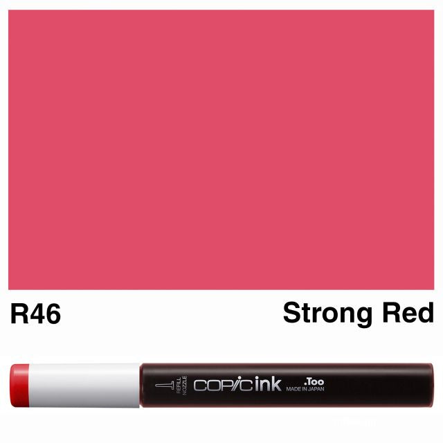 Copic Marker Ink R46 Strong Red 12ml