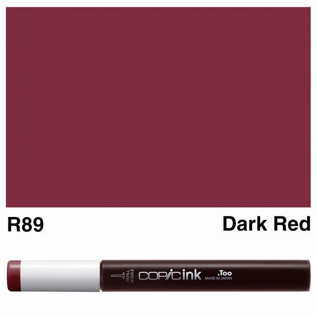 Copic Marker Ink R89 Dark Red 12ml