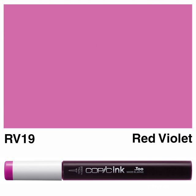 Copic Marker Ink RV19 Red Violet 12ml