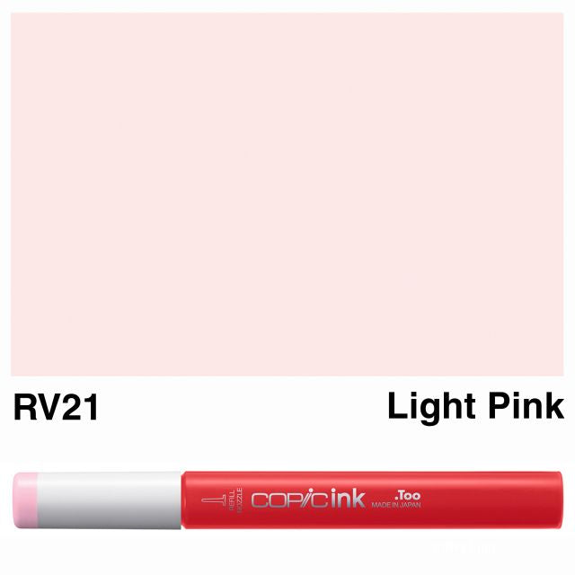 Copic Marker Ink RV21 Light Pink 12ml