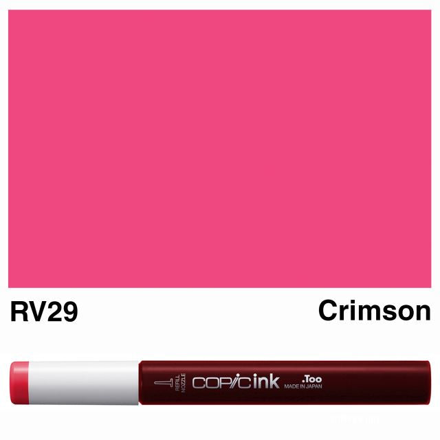Copic Marker Ink RV29 Crimson