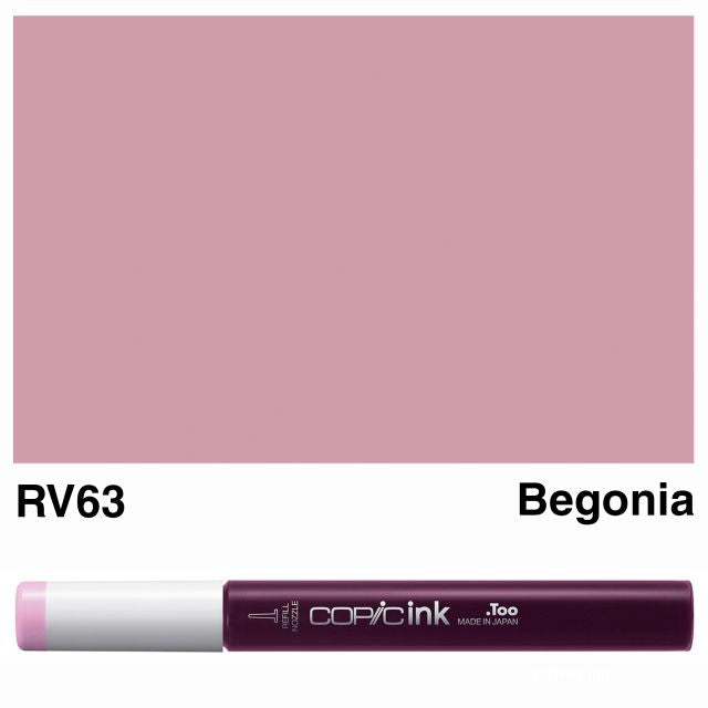 Copic Marker Ink RV63 Begonia 12ml