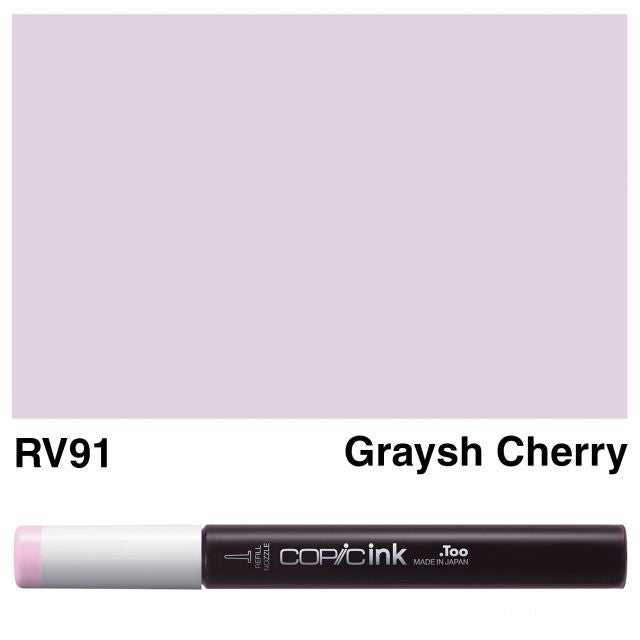 Copic Marker Ink RV91 Graysh Cherry