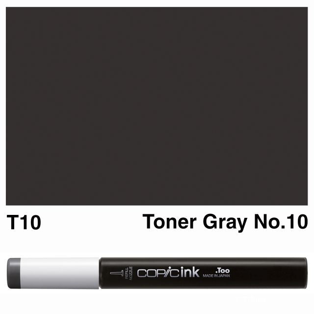Copic Marker Ink T10 Toner Gray No.10