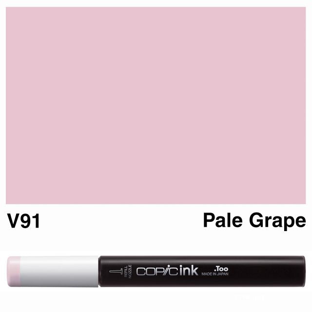 Copic Marker Ink V91 Pale Grape 12ml