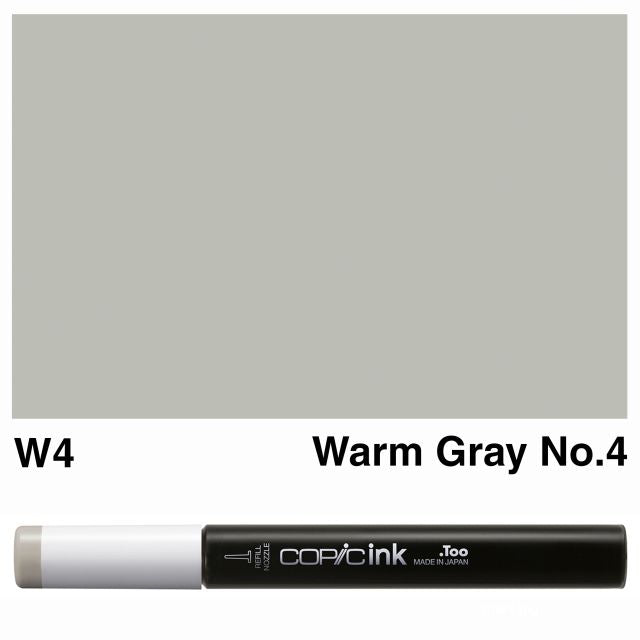 Copic Marker Ink W4 Warm Gray No.4 12ml
