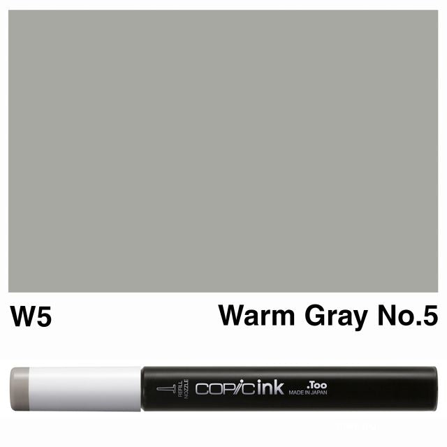 Copic Marker Ink W5 Warm Gray No.5