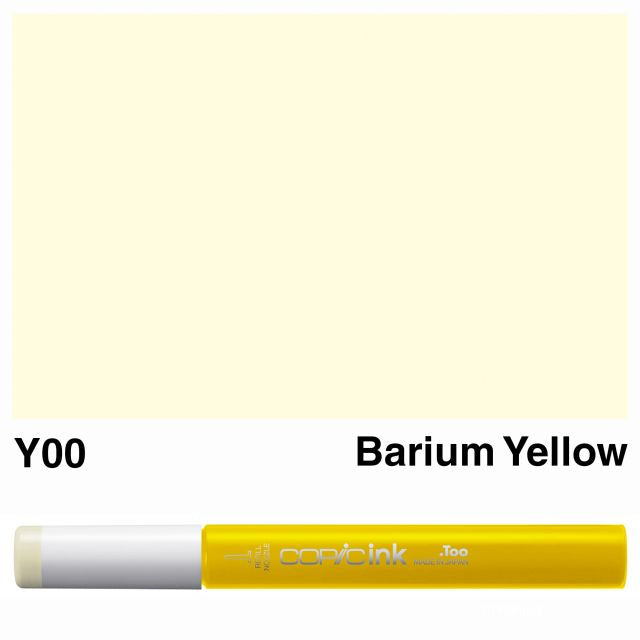 Copic Marker Ink Y00 Barium Yellow 12ml