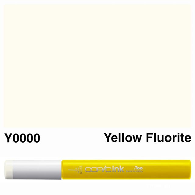 Copic Marker Ink Y0000 Yellow Fluorite 12ml