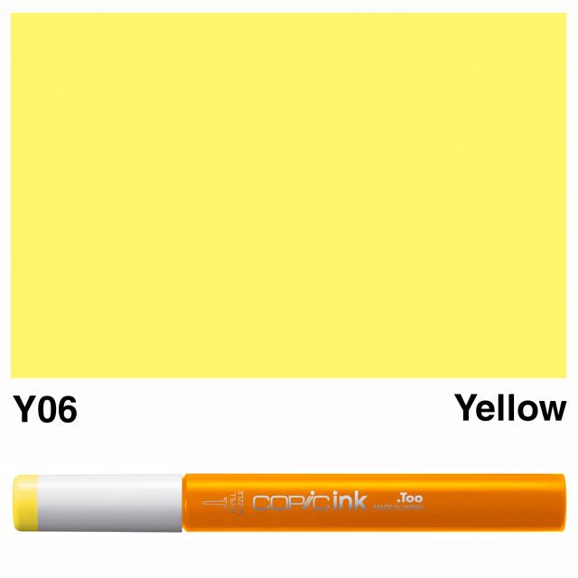 Copic Marker Ink Y06 Yellow 12ml