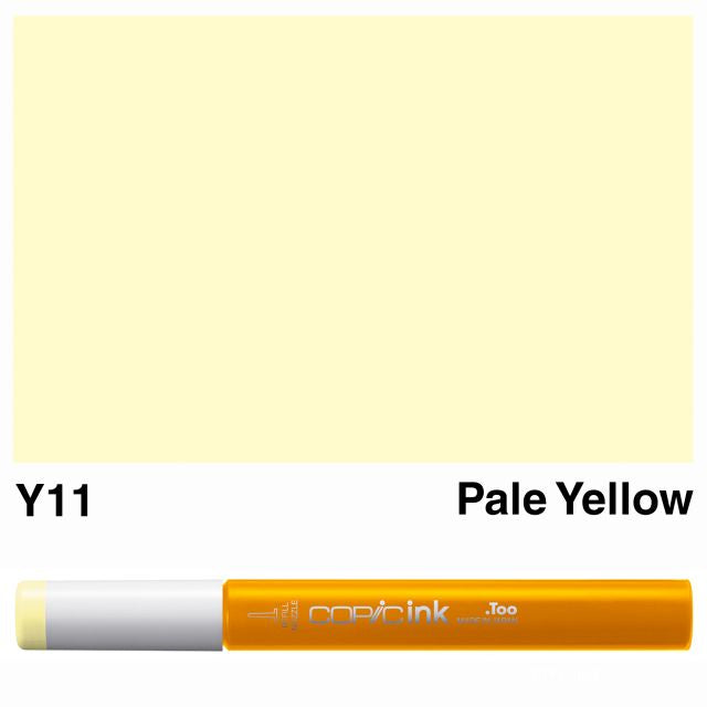 Copic Marker Ink Y11 Pale Yellow 12ml