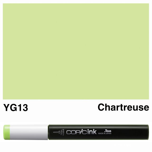 Copic Marker Ink YG13 Chartreuse 12ml