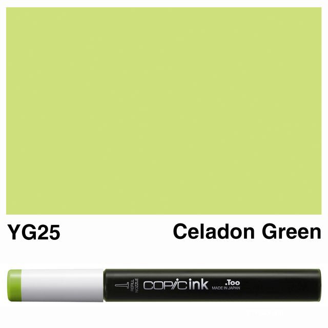 Copic Marker Ink YG25 Celadon Green 12ml