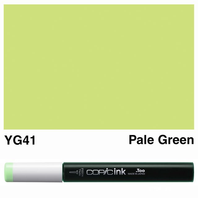 Copic Marker Ink YG41 Pale Cobalt Green 12ml