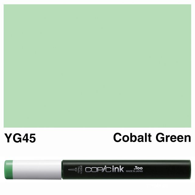 Copic Marker Ink YG45 Cobalt Green 12ml