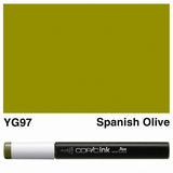 Copic Marker Ink YG97 Spanish Olive 12ml