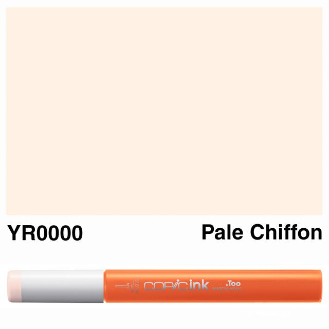 Copic Marker Ink YR0000 Pale Chiffon 12ml