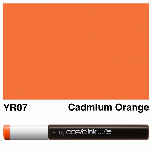 Copic Marker Ink YR07 Cadmium Orange 12ml