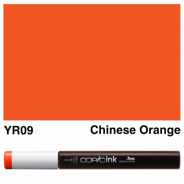 Copic Marker Ink YR09 Chinese Orange 12ml