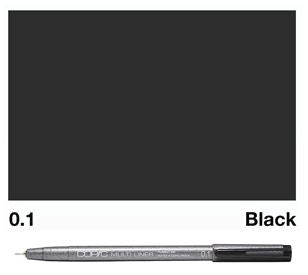 Copic Multiliner Pen Black 0.1mm