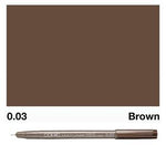 Copic Multiliner Pen Brown 0.3mm