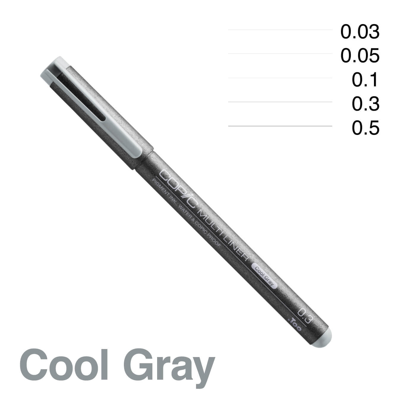 Copic Multiliner Pen Cool Grey