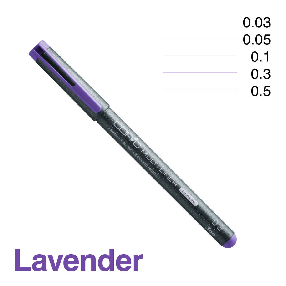 COPIC MULTILINER PEN LAVENDER