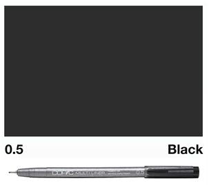 Copic Multiliner Pen Black 0.5mm