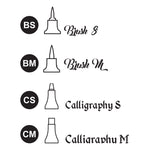 Copic Multiliner Pen Hand Lettering Black Set 4 SET