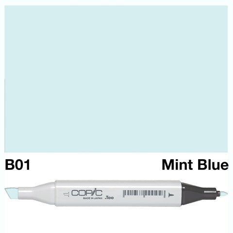 Copic Classic Marker B01 Mint Blue