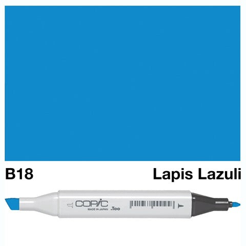 Copic Classic Marker B18 Lapis Lazuli