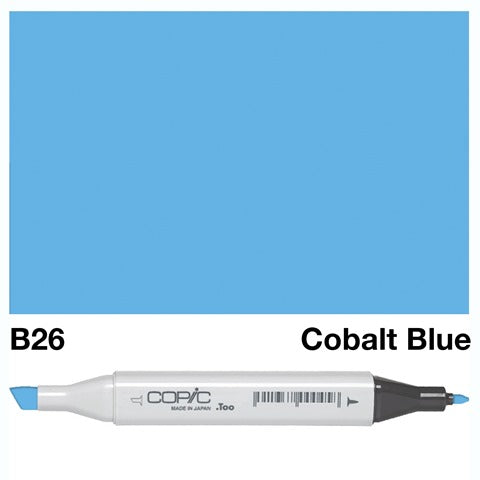 Copic Classic Marker B26 Cobalt Blue