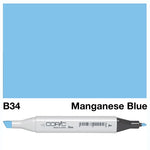 Copic Classic Marker B34 Manganese Blue