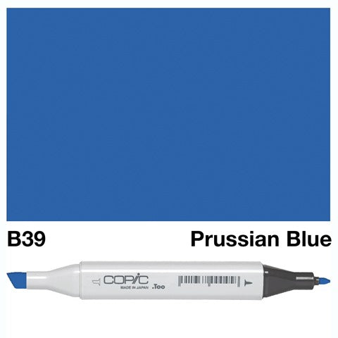 Copic Classic Marker B39 Prussian Blue