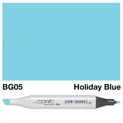 Copic Classic Marker BG05 Holiday Blue