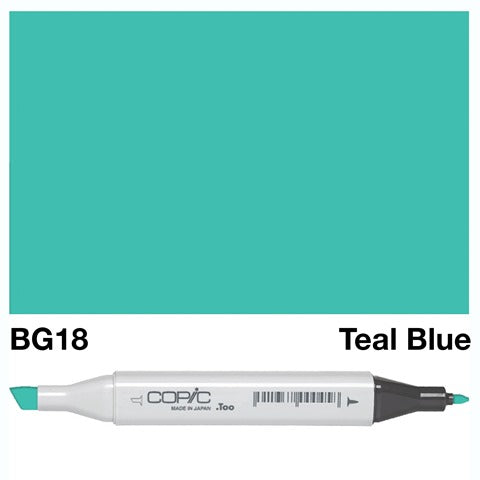 Copic Classic Marker BG18 Teal Blue