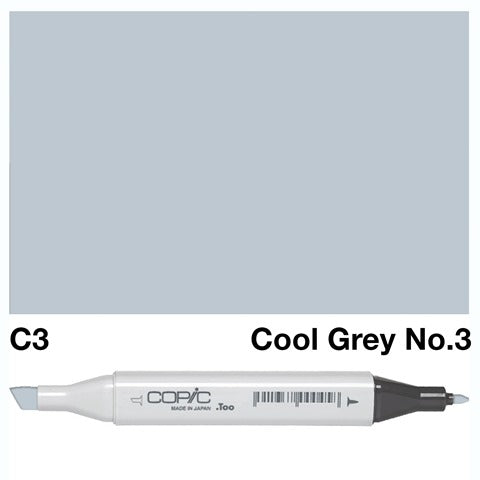 Copic Classic Marker C3 Cool Gray No.3