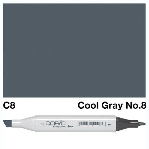 Copic Classic Marker C8 Cool Gray No.8