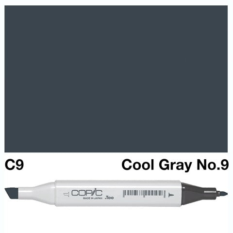 Copic Classic Marker C9 Cool Gray No.9
