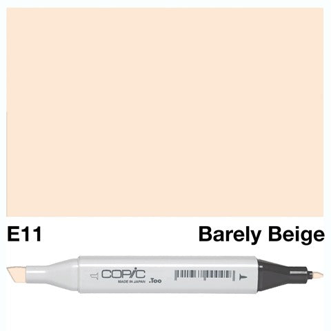 COPIC CLASSIC MARKER E11 BARELEY BEIGE