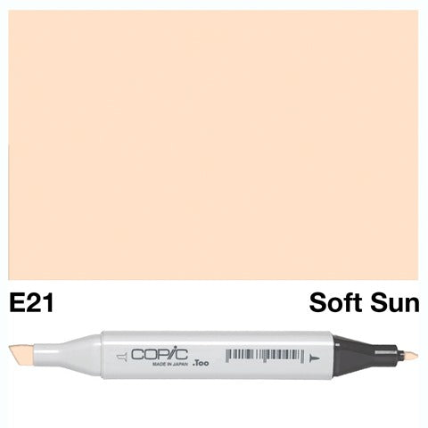 Copic Classic Marker E21 Soft Sun