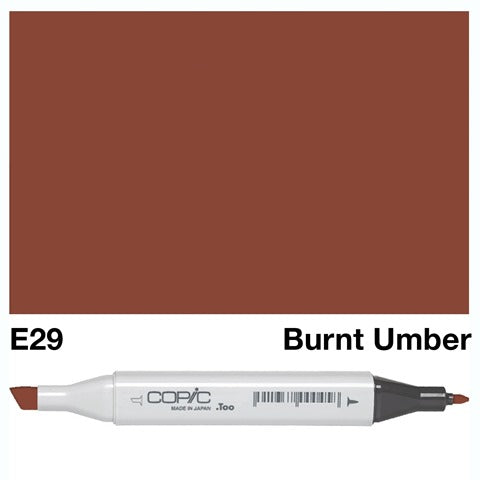 Copic Classic Marker E29 Burnt Umber