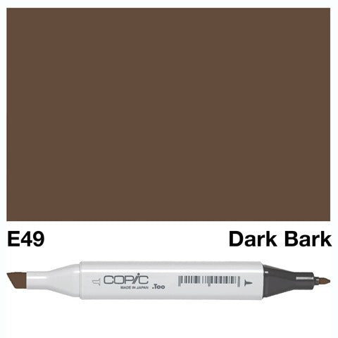 Copic Classic Marker E49 Dark Bark