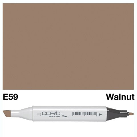Copic Classic Marker E59 Walnut