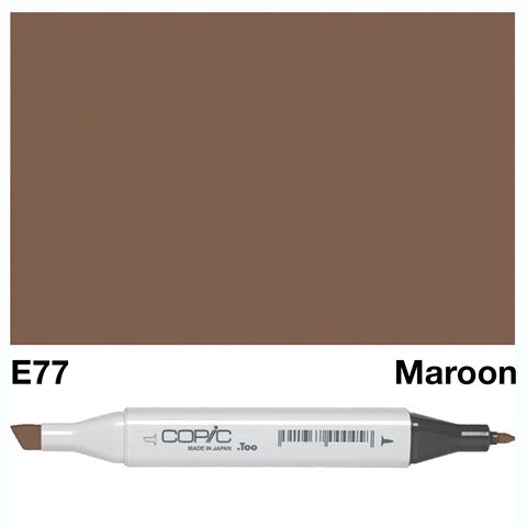 Copic Classic Marker E77 Maroon